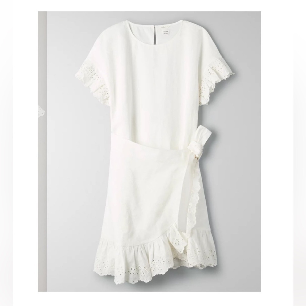 Aritzia Wilfred Ninette Wrap Linen Dress - Picture 10 of 10